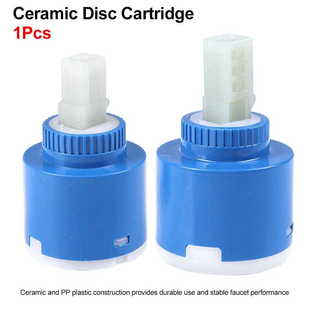 1Pcs Ceramic Sheet Faucet Valve Core PP Plastic Mixer Faucet Cartridge  for Kitchen Sink Tap