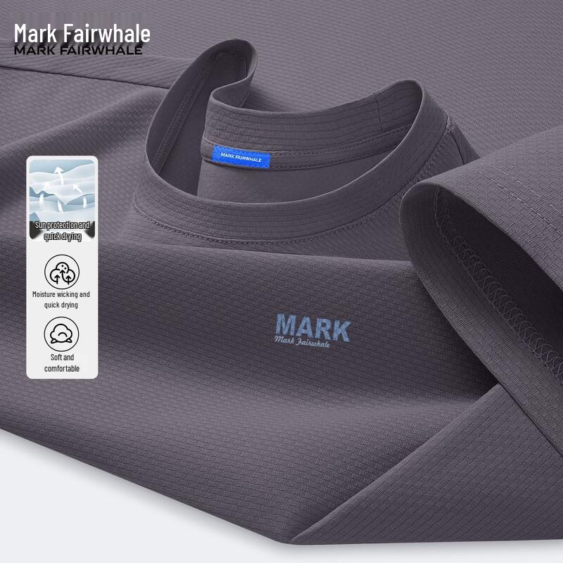 Mark Huafei Men s Quick-Dry UPF50+ Sun Protection Sport T-Shirt XL