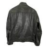 MAISON SPECIAL Black 11241211502 Dress-Fit Sheep Leather Single Rider Jacket Jacket 2 blackUsed