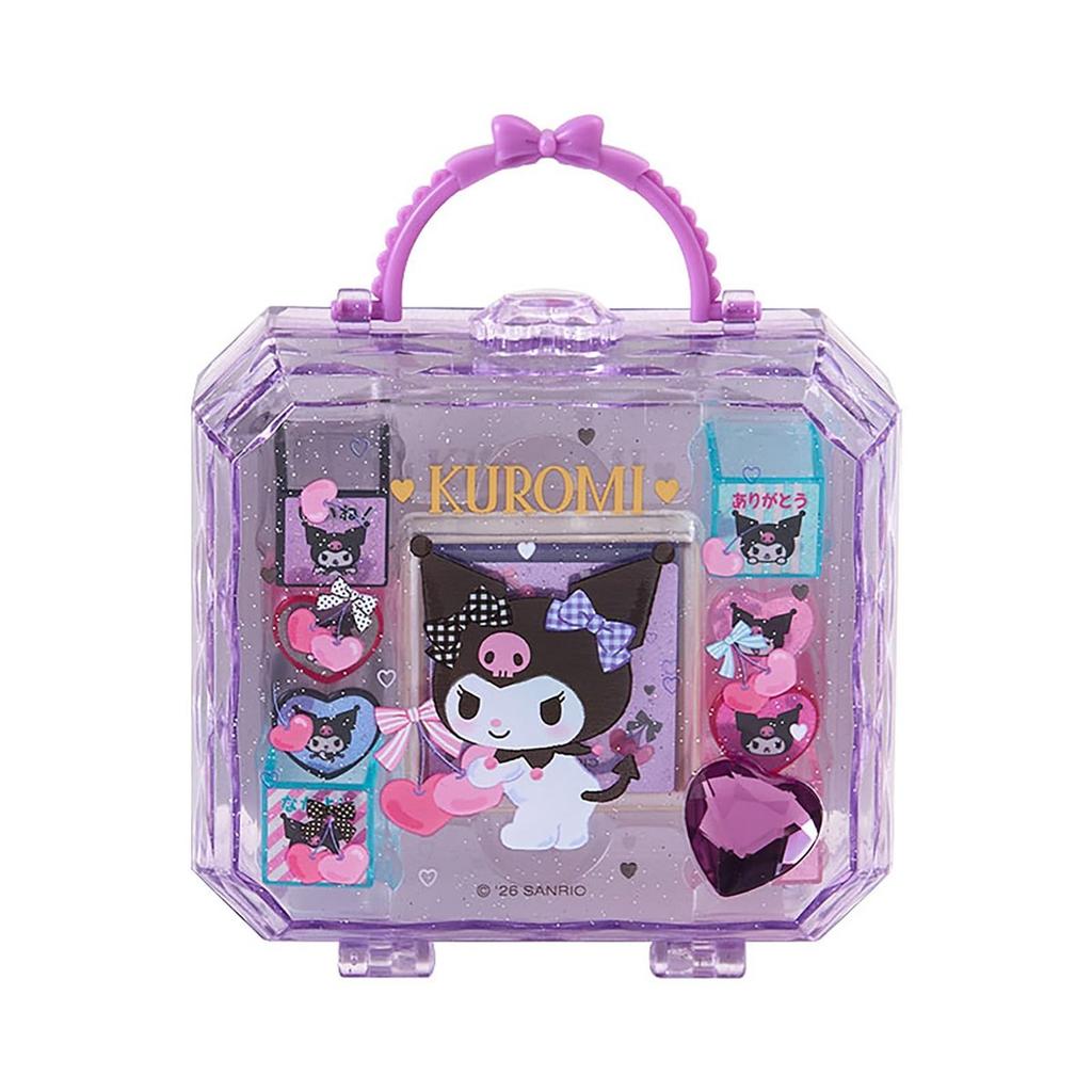 Sanrio Kuromi Stamp Set with Jewel Box Case, Kids Toy & Stationery Set 947351