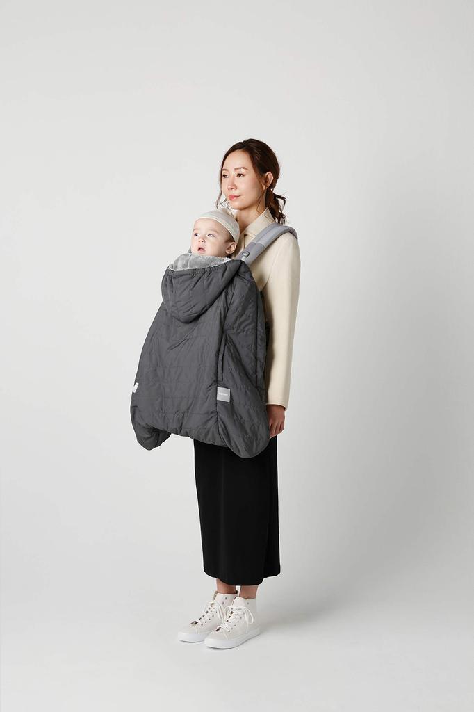 BABYHOPPER Ergo Winter Multiple Cover, Lightweight, Water-Repellent, Stroller-Safe, Navy, for Baby Carriers (0 Months and Up), CKBH04022