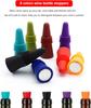 1PC Wine Stoppers Beverage Bottle Sealer Soft Silicone Wine Bottle Stoppers Corks with Grip Top for Keeping Wine Champagne Fresh
