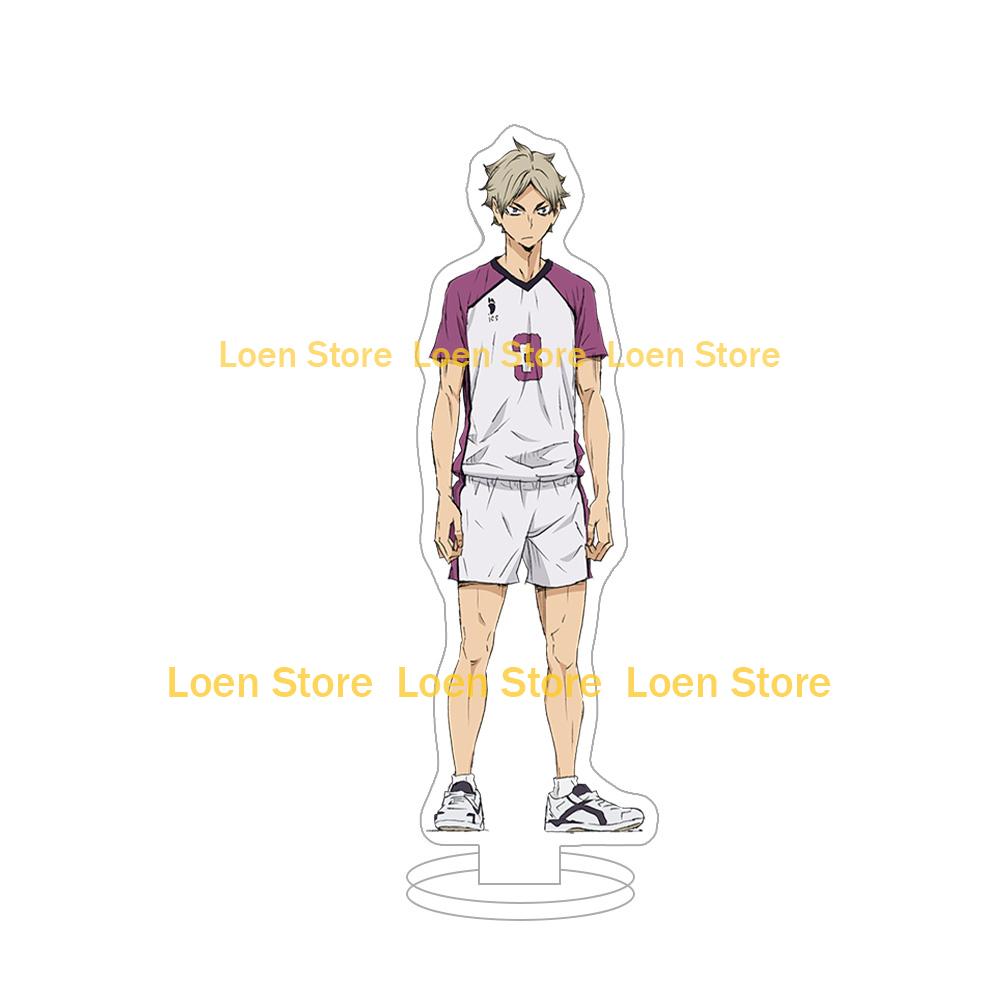 Haikyu Official character Ushijima Eita Semi Reon Ōhira Satori Tendō Goshiki Shirabu Sagae Anime Figure Acrylic stand ornament