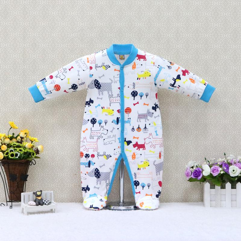 Langarm-Strampler für Jungen und Mädchen aus reiner Baumwolle, Babyanzüge, Sommer- und Herbstkleidung, Neugeborenenkleidung, neuer Stil