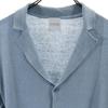 MACKINTOSH PHILOSOPHY Linen Blend Long Sleeve Knit Cardigan 38 Blue Gray Women Used