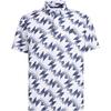 AOP Sun Protection UPF50+ Quick-Dry Sports Printed Short Sleeve Golf Shirt Men Shirts JY8226