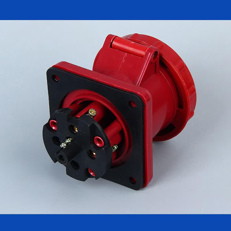 ZNG 4-Pole 125A European Industrial Socket