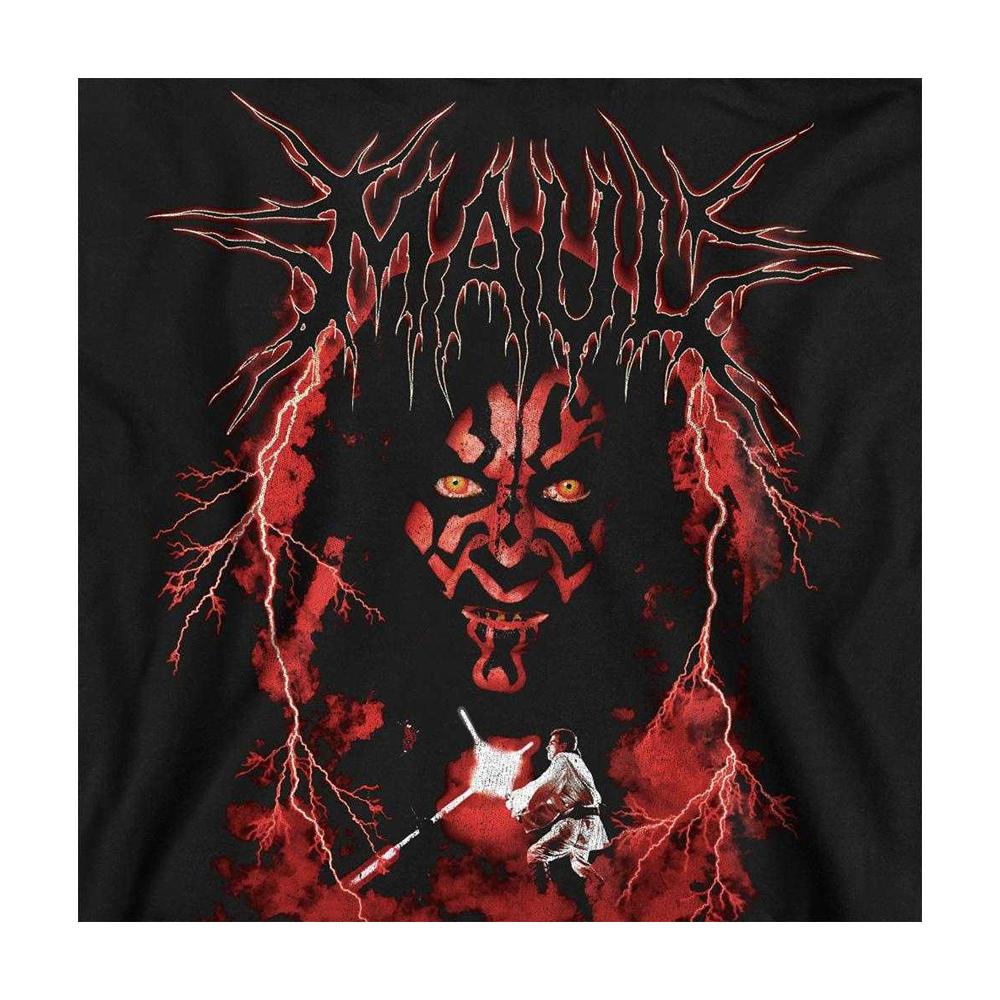 STAR WARS Unisex Adult Darth Maul Lightning Sweatshirt