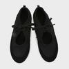 Fashion Fashion Black Lace Up Brand Ballet Flats Women High Quality Satin Mary Jane Shoes Comfortable Round Toe Shallow Casual Shoes