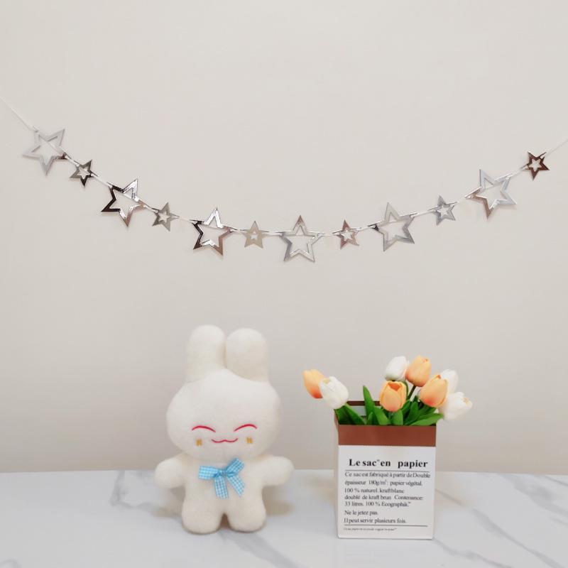 Colorful Happy Birthday Flag Decoration for Baby's First Birthday Photoshoot