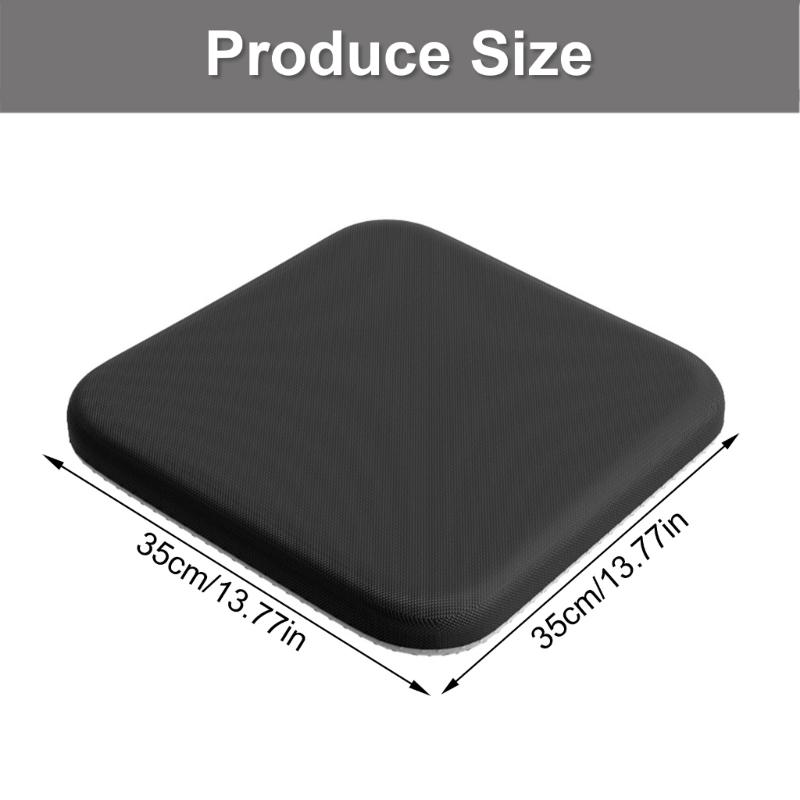 Ergonomic Memory Foam Seat Cushion Office Chair Car Seat Pad Breathable Design For Long Sitting Comfort & Lumbar Support