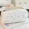 Hellokitty Canvas Pencil Case With Large Capacity For School And Office Use