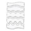 5Pcs Wave Rulers Quilting DIY Patchwork Tools Multipurpose Professional Stencils