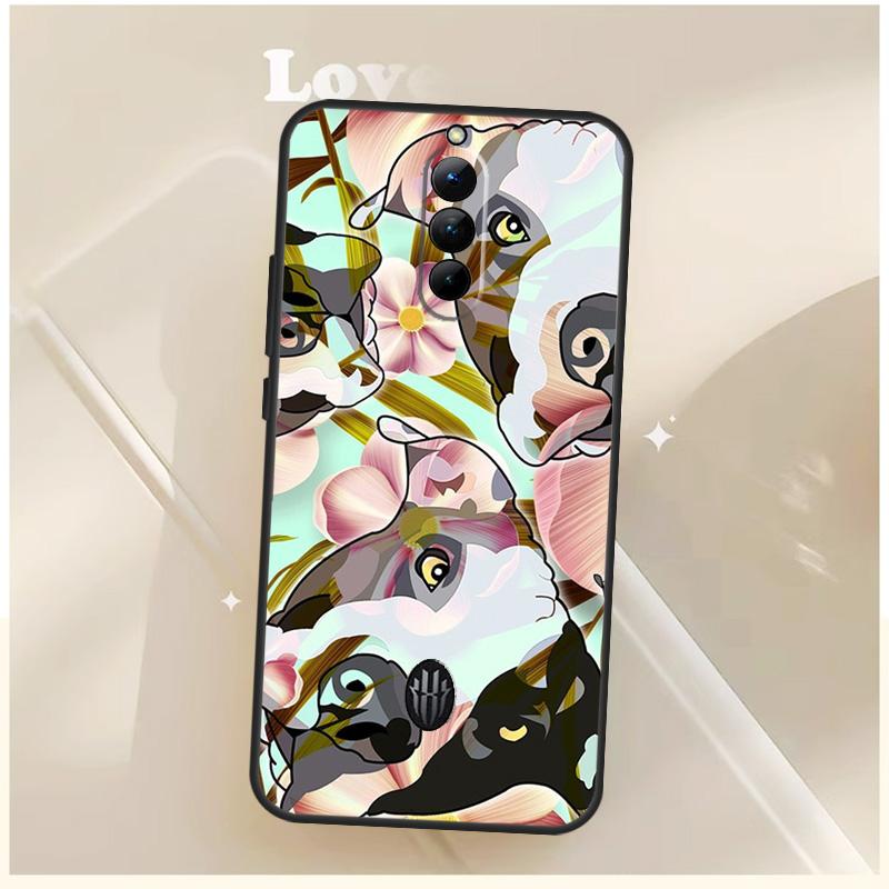 Boxer Dog Case For ZTE Nubia Red Magic 10 Air 6S 7S 6 7 For RedMagic 11 10 9 8 9S 8S 10S Pro Plus Cover