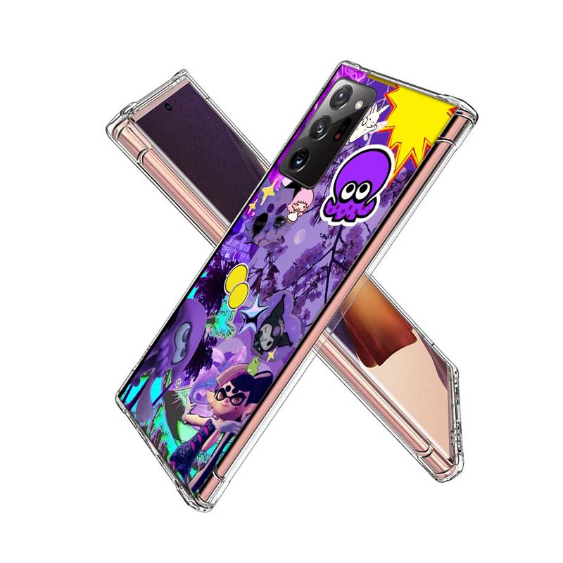 Game S-Splatoons Phone Case for Samsung A55 A35 A25 A15 A07 A05S A16 A17 A26 A36 A37 A56 A57 Galaxy Note 20 10 A50S A71 A51 A31