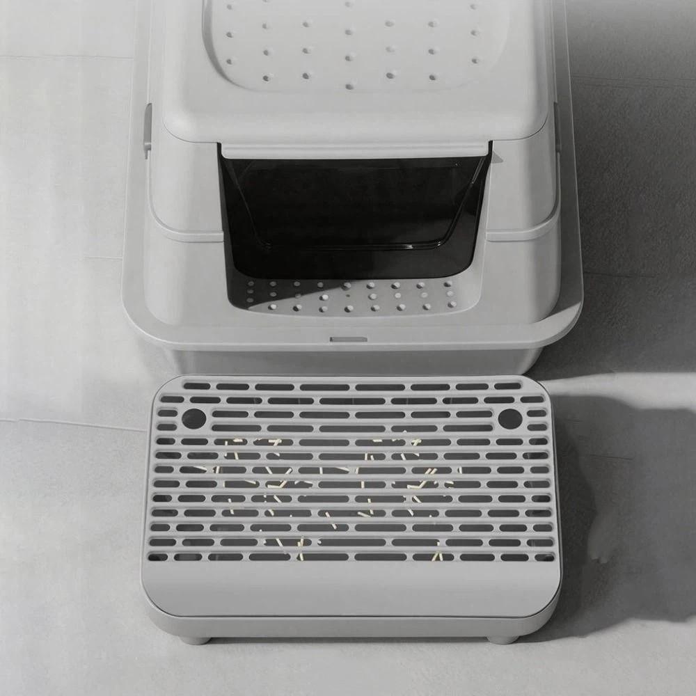 Splash-proof Pet Pedal Step Stool Non Slip Cat Litter Ramp Practical Cat Litter Box Step  for Cats