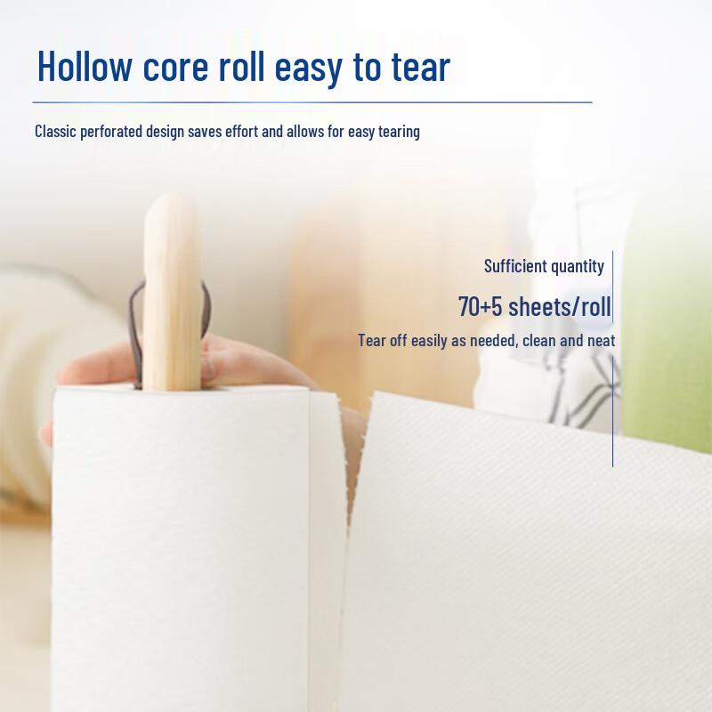 Qingfeng 2-Ply Food-Safe Kitchen Paper Towels