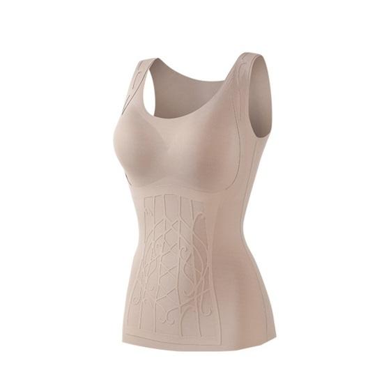 Women Sleeveless Thermal Tank Top Fleece Lined Warm Undershirts Padded Camisole Base Layer for Cold