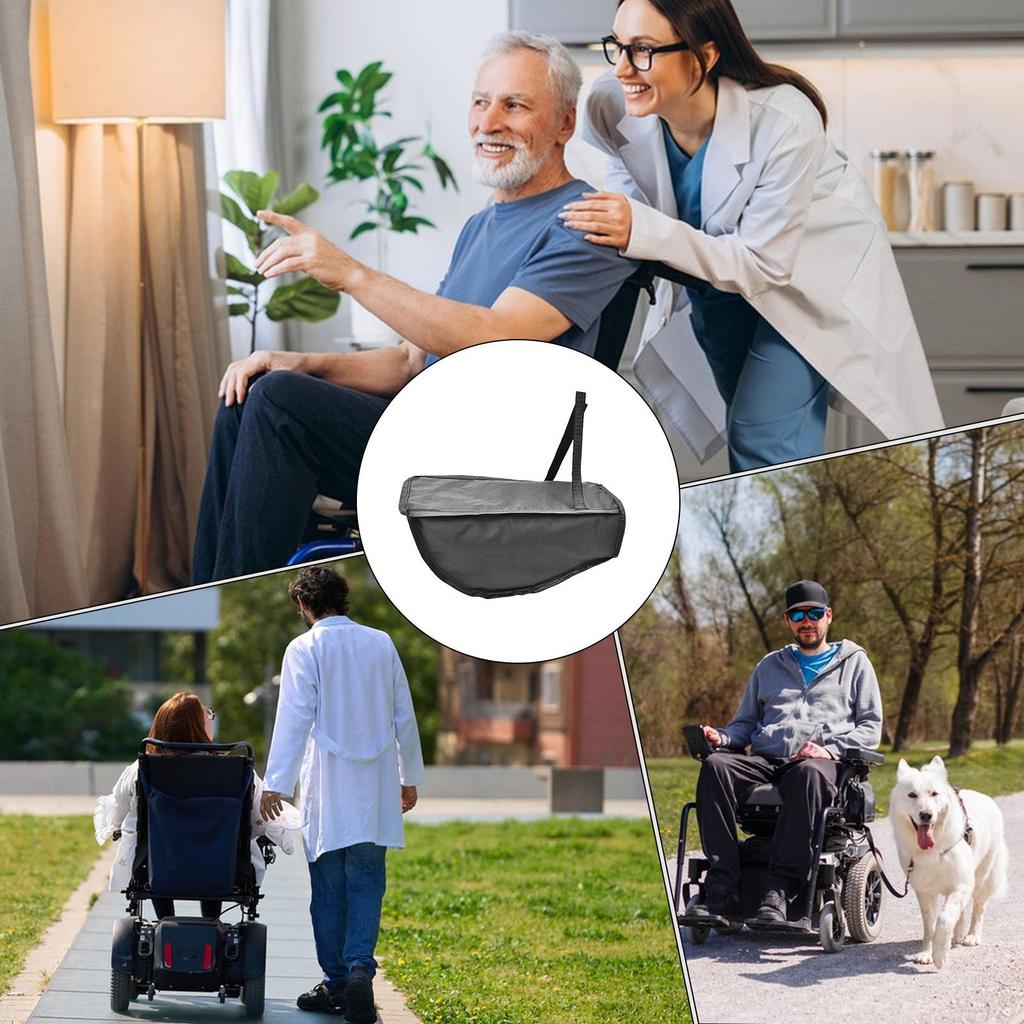 Wheelchair Controller Rain Cover Windproof Warm Shield Control Protector For Outdoor Indoor Workplace Travel Park Beach Event