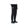 Li-Ning Quick-Dry Logo Print Knitted Sports Pants With Elastic Waist Men Bottoms Black AYKT197-1