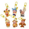 Large Cute Starman Keychain Pendant Resin Accessory for Bags and Jewelry