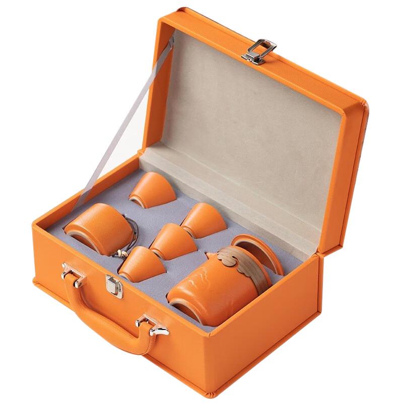 Shixun Portable Silver Tea Set