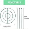 3 Pieces Peony Cages and Supports Peony Support Frame Plant Support Stakes Supports Hoops for Tomato Flopping Flowers Vegetables