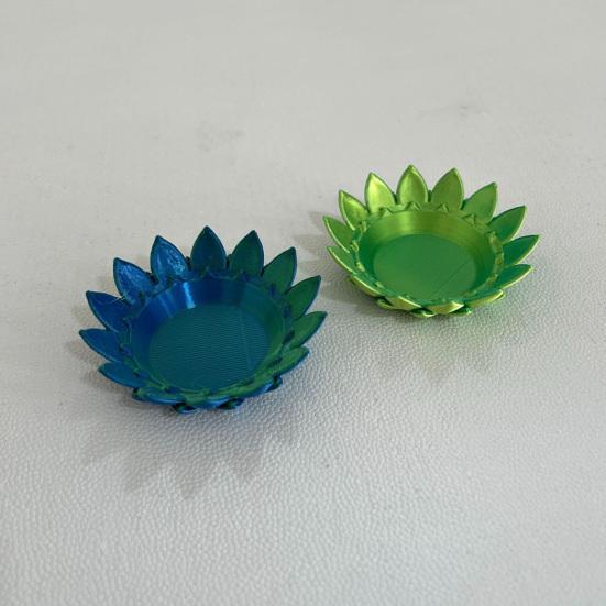 3D Printed Dragon Scale Flowerpot with Drip Tray Indoor Outdoor Succulents Herb Plants Planter Pot Container with Drainage Hole Home Garden Decoration