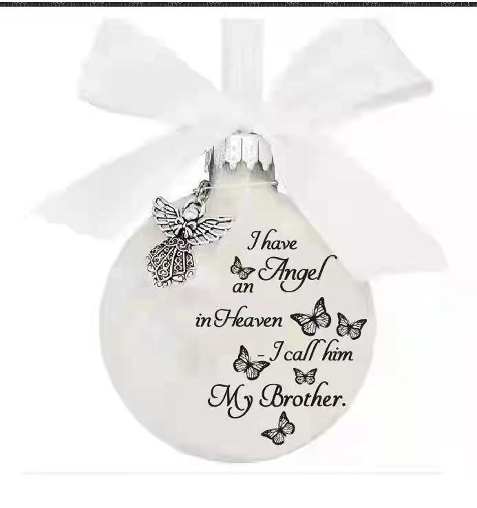 Luxury Butterfly Modern Round Keepsake Ball For Family Celebrations Christmas On