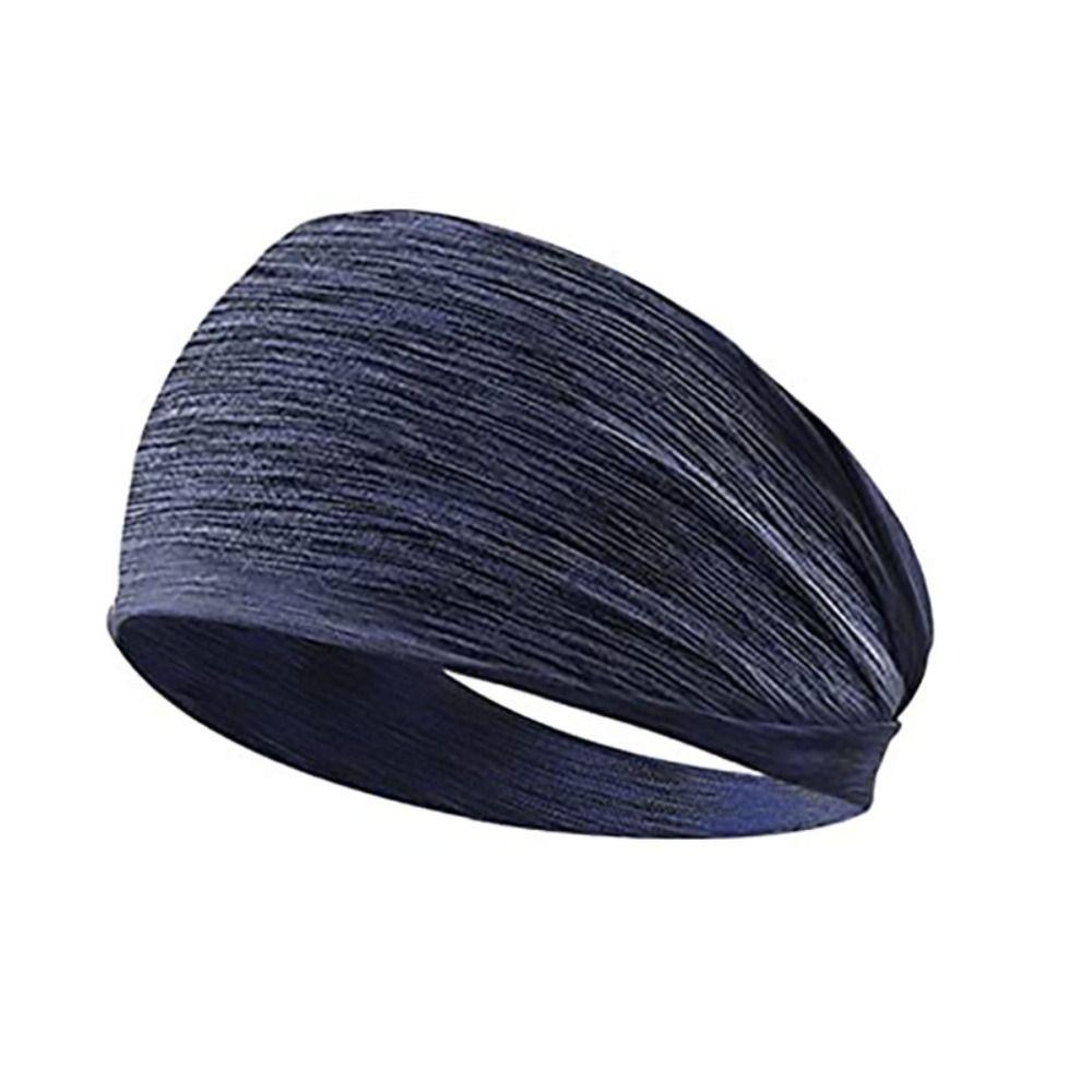 Men Women Elastic Hair Bandage Color Yoga Gym Head Band New Sports Headband