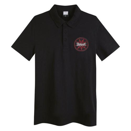 Amplified Mens Des Moines 1995 Slipknot Polo Shirt