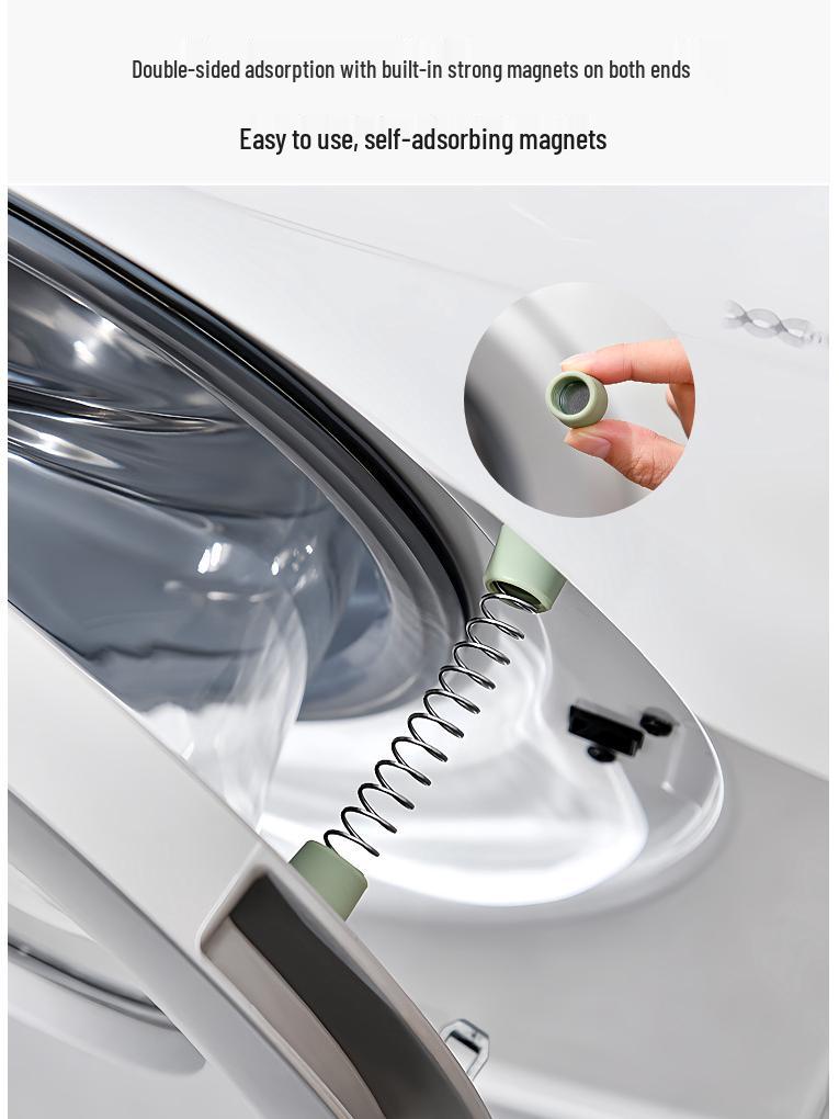 Magnetic Snap Door Limiter & Anti-Mold Fixator for Front Load Washers