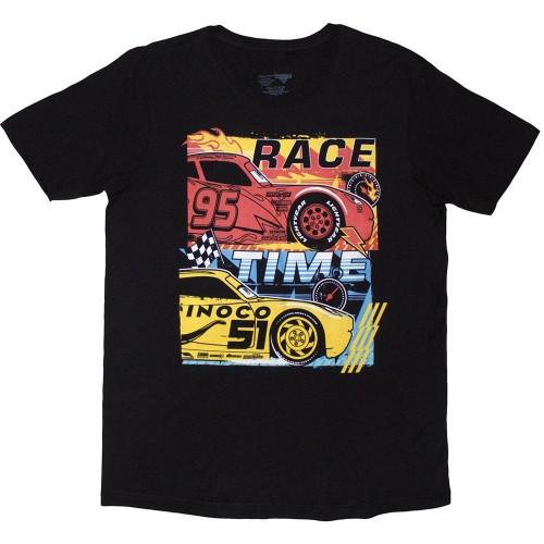 Cars Unisex Adult Race Time T-Shirt