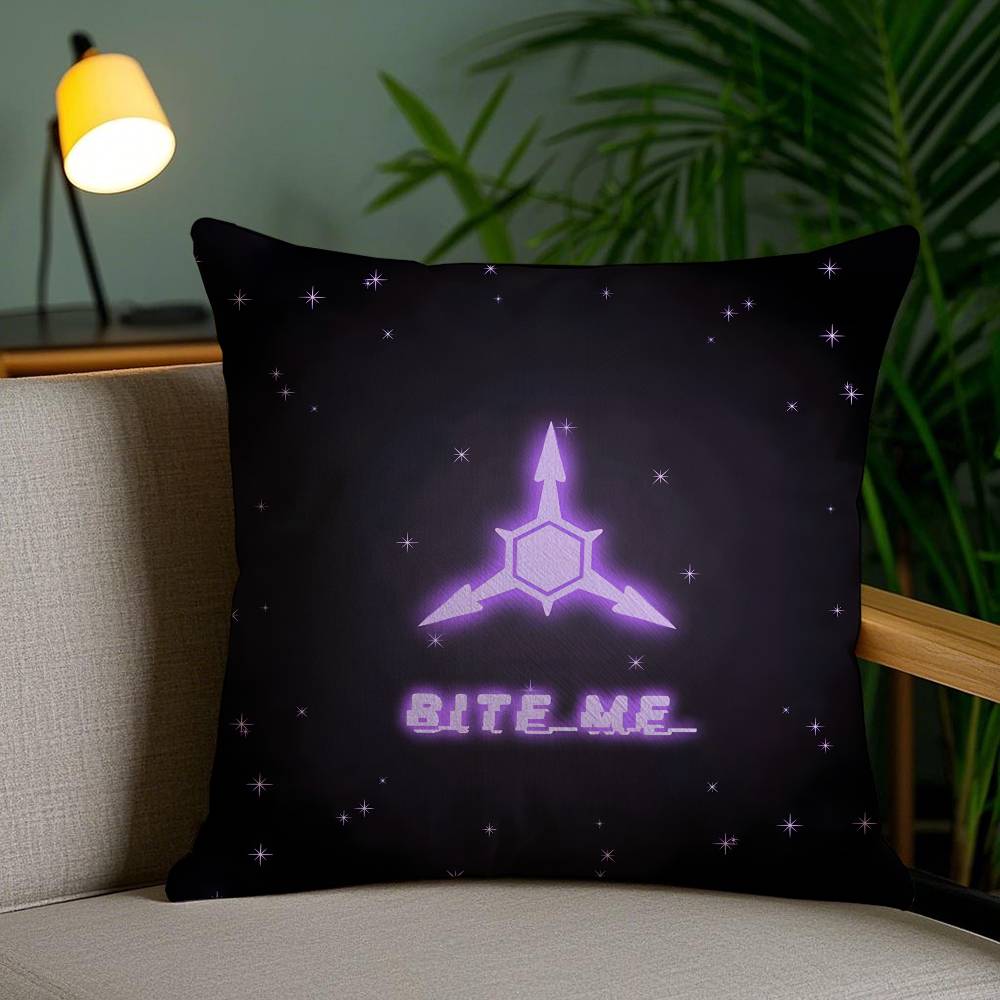 Horror comedy Animation M-Murder Drones-M Pillow Case Sofa And Living Room Decorative Cushion Covers Dust-proof And Mite-proof F