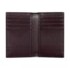 Gucci GG Supreme Ceramic Effect GG Details Leather Card Holder Men's Dark Blue