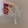 Vintage Lily of the Valley Tassel Ponytail Hairpin Clasp
