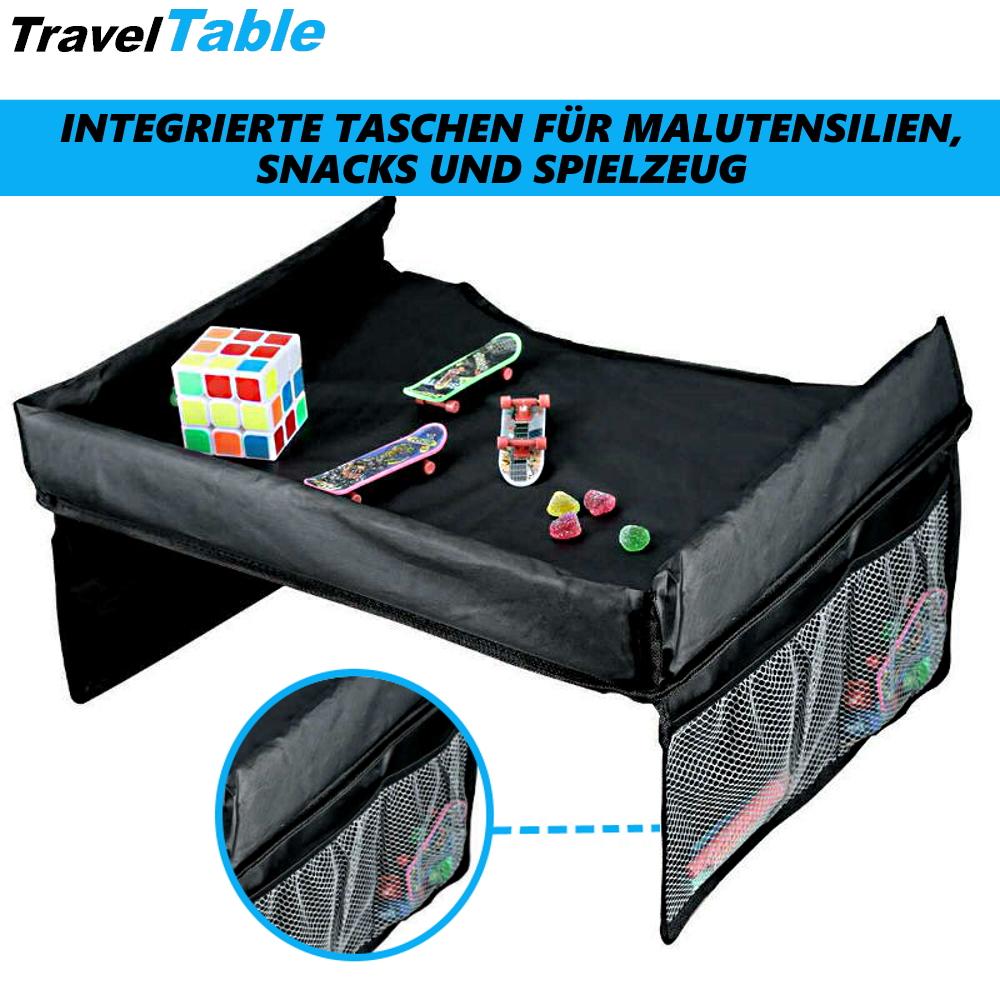 TravelTable Auto Reisetisch Kinder Spieltisch Kindertisch Knietablett Auto Reise