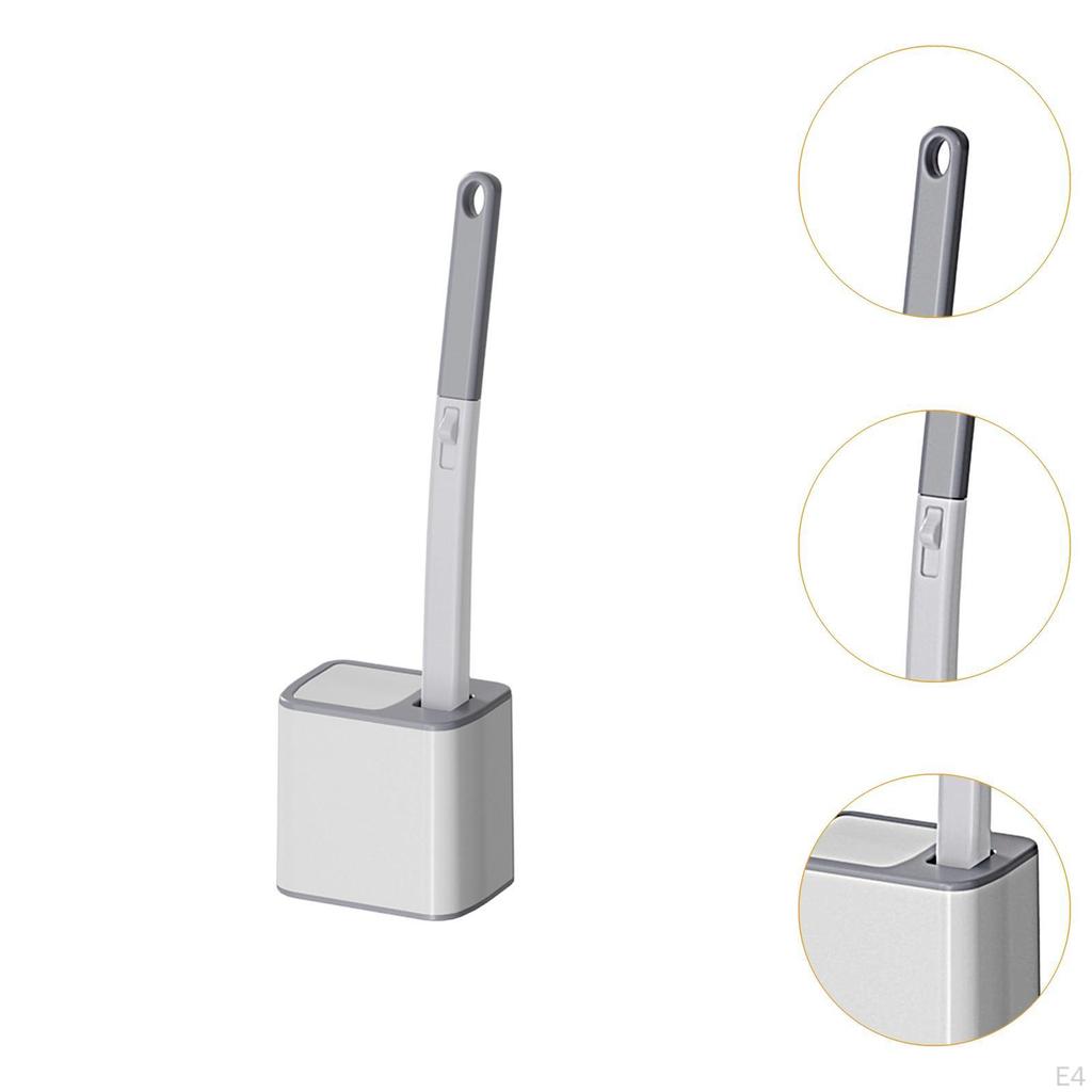Disposables Toilet Brush and Holder Set Bathroom Maintenance Cleaning Tools Practical Efficient