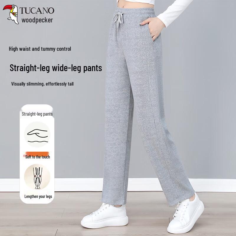 Woodpecker Women's High-Waist Comfort Stretch Casual Pants