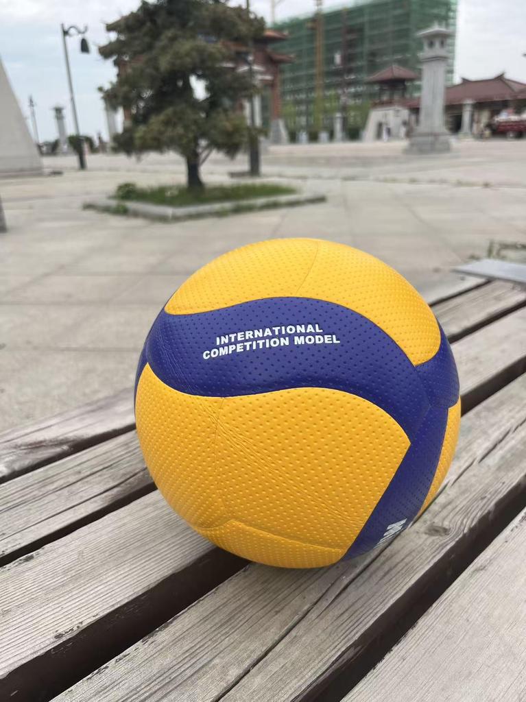 PU Leather Volleyball - Size 5, Training & Competition Standard for Middle School Exam, v300w Beach Volleyball.