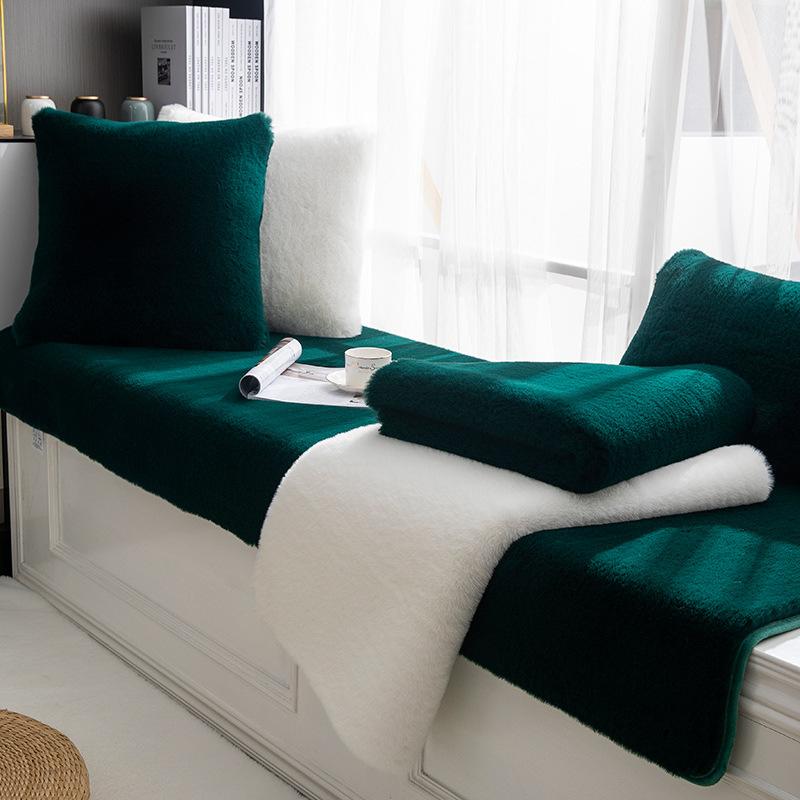 Cuscino da Finestra Cuscino da Davanzale Cuscino in Peluche per Balcone Coperta da Finestra per Camera da Letto Universale Quattro Stagioni Tappetino Tatami