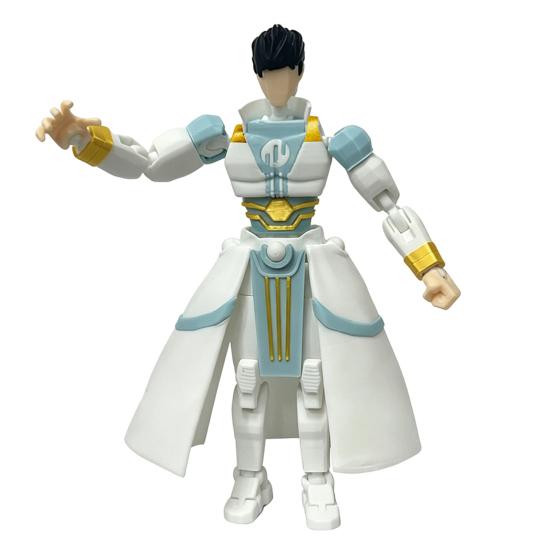 Yousheng 3D Printed Action Figure, DIY Posable Cartoon Character Model, Multi-Jointed Movable Dummy Decoration, Collectible Gift for Animation Lovers
