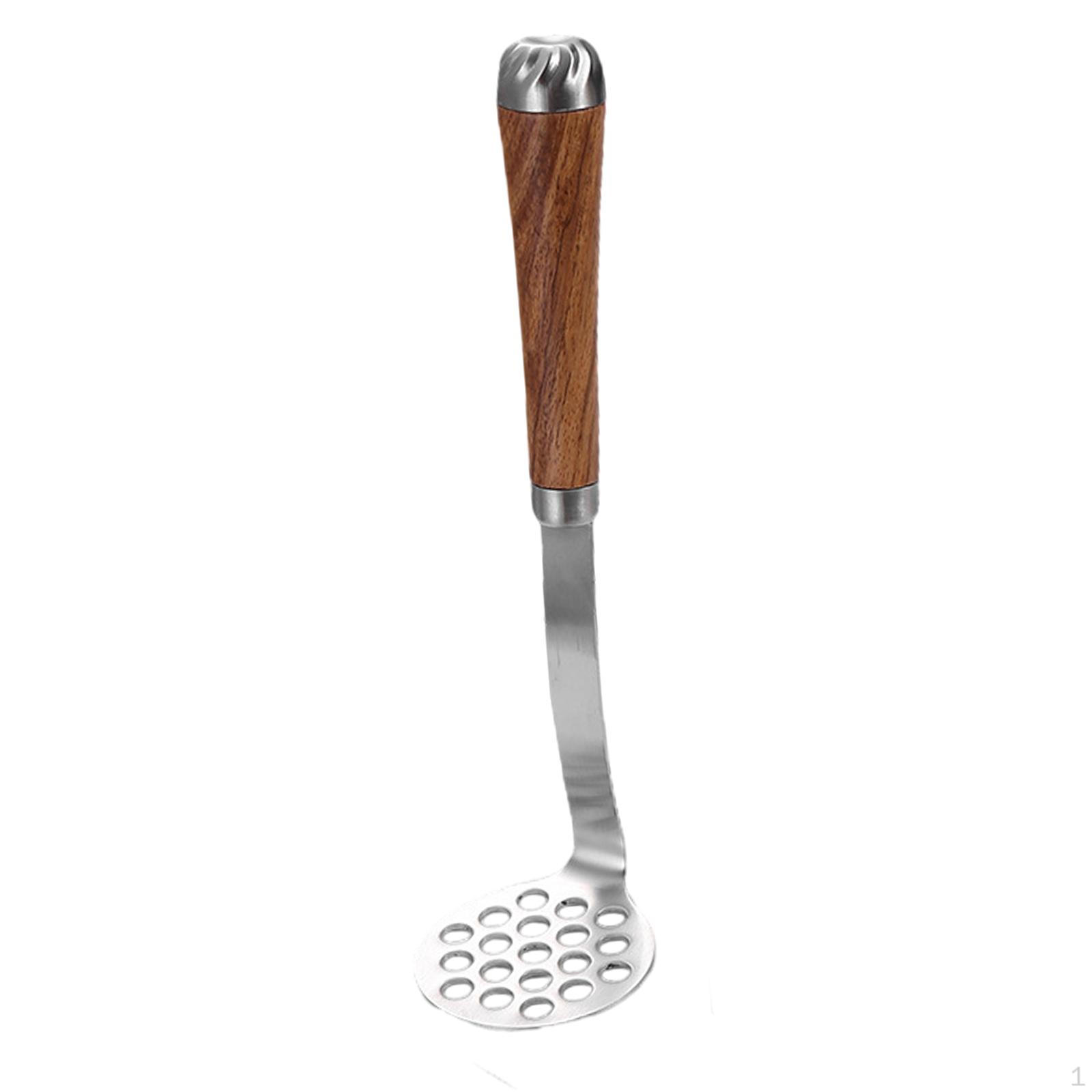 Potato Masher Kitchen Gadgets Metal Ricer for Smooth Mashed Potatoes Meat Bean Fruits A