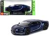 Bburago Bugatti 1/32 scale diecast model car, BUGATTI CHIRON (Blue) [Parallel Import]