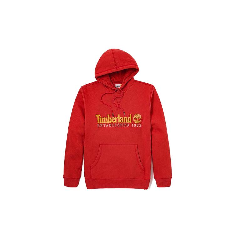 Timberland Sweatshirts Unisex Fresh Look Orange Hooded Moderate Other A2E2C-ED6
