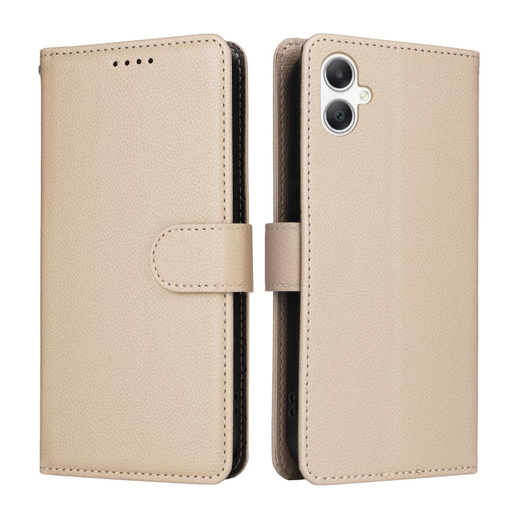 Für Samsung Galaxy A07 Hülle RFID-Blockierung 3 Kartenfächer PU-Leder Handyhülle mit Handschlaufe