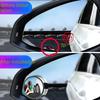 2Pcs Car Blind Spot Mirror Wide Angle 360 Degree Adjustable Car Rearview Mirror Car Reverse Auxiliary Rear View Convex Mirror