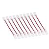 10pcs Double Headed Strip Light Connector 8mm/10mm Jumper Connector LED Strip Connector  For Party