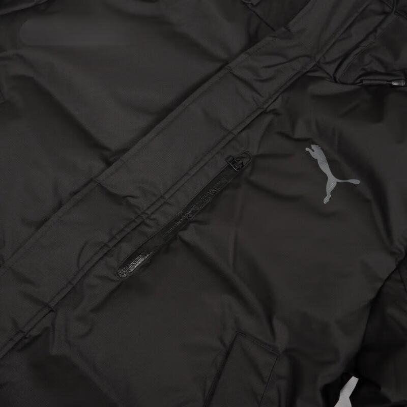 Puma Casual Warm Thick Short Sleeve Down Jacket Unisex Outerwear Black 848313-01