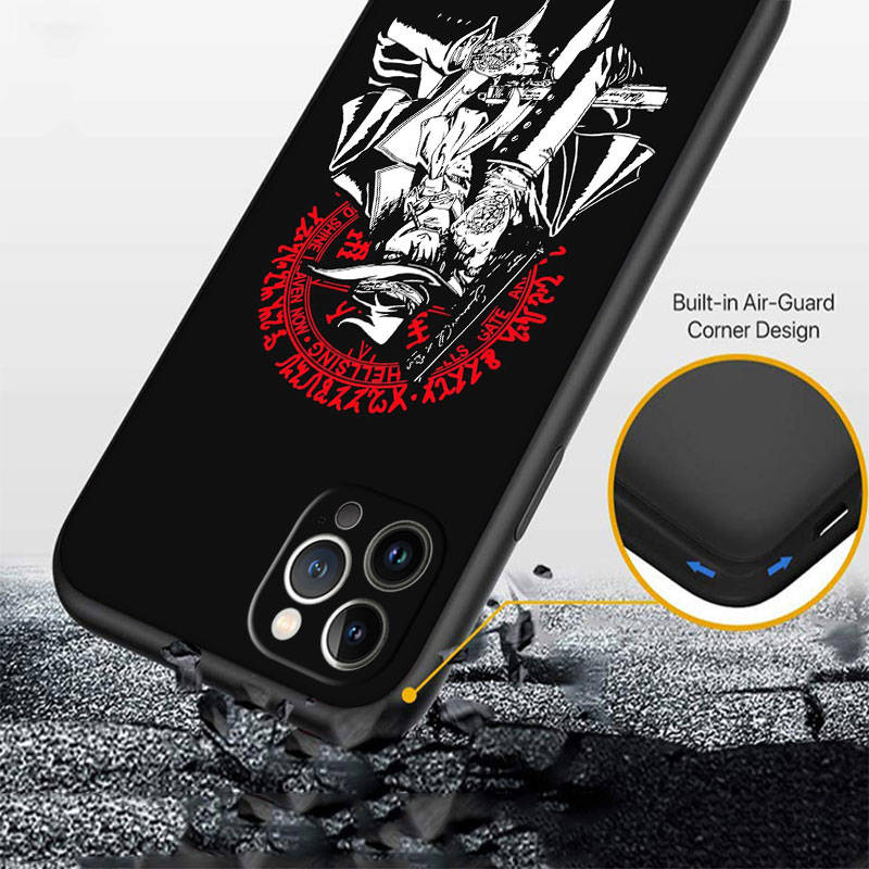 IR11 Hellsing Phone Shell for Samsung S20 S21 S22 S23 S24 FE Ultra Plus Lite S21S A55 A07 A17 F06 F16 M06 M16 M56 A36